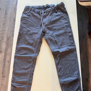 Men's DUER No Sweat Jogger's / Heather Gray / 31x29